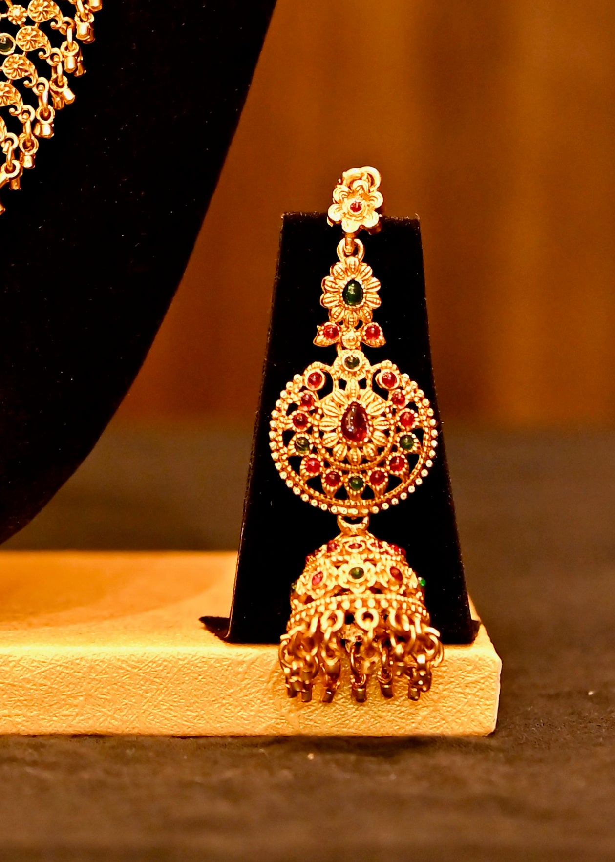Imperial Ruby Grandeur Bridal Jewellery Set